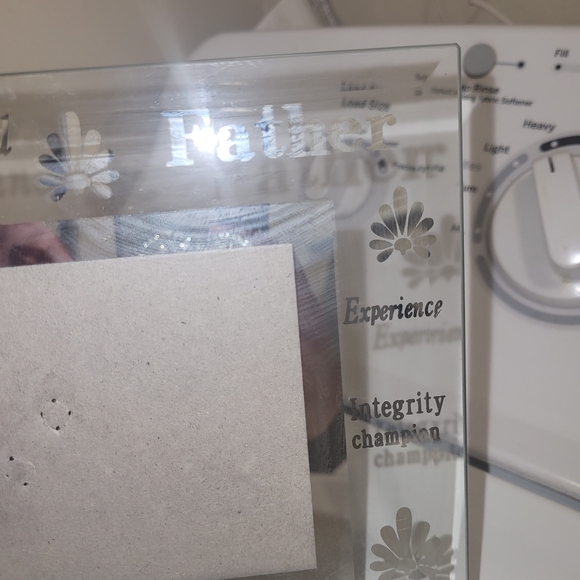 Dad Glass Photo Frame - Picture 3 of 4